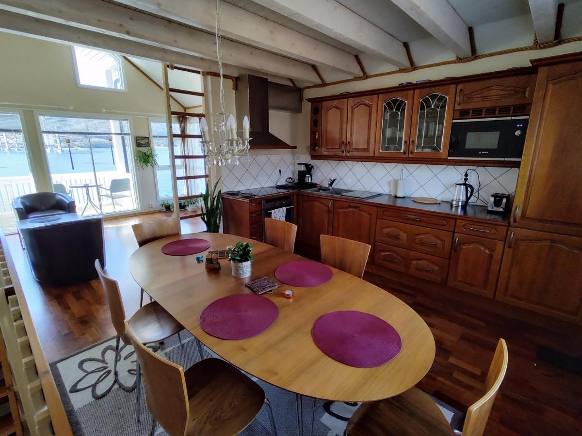 Tjeldsundbrua Overnatting - Sjohus1 Evenskjer Dış mekan fotoğraf